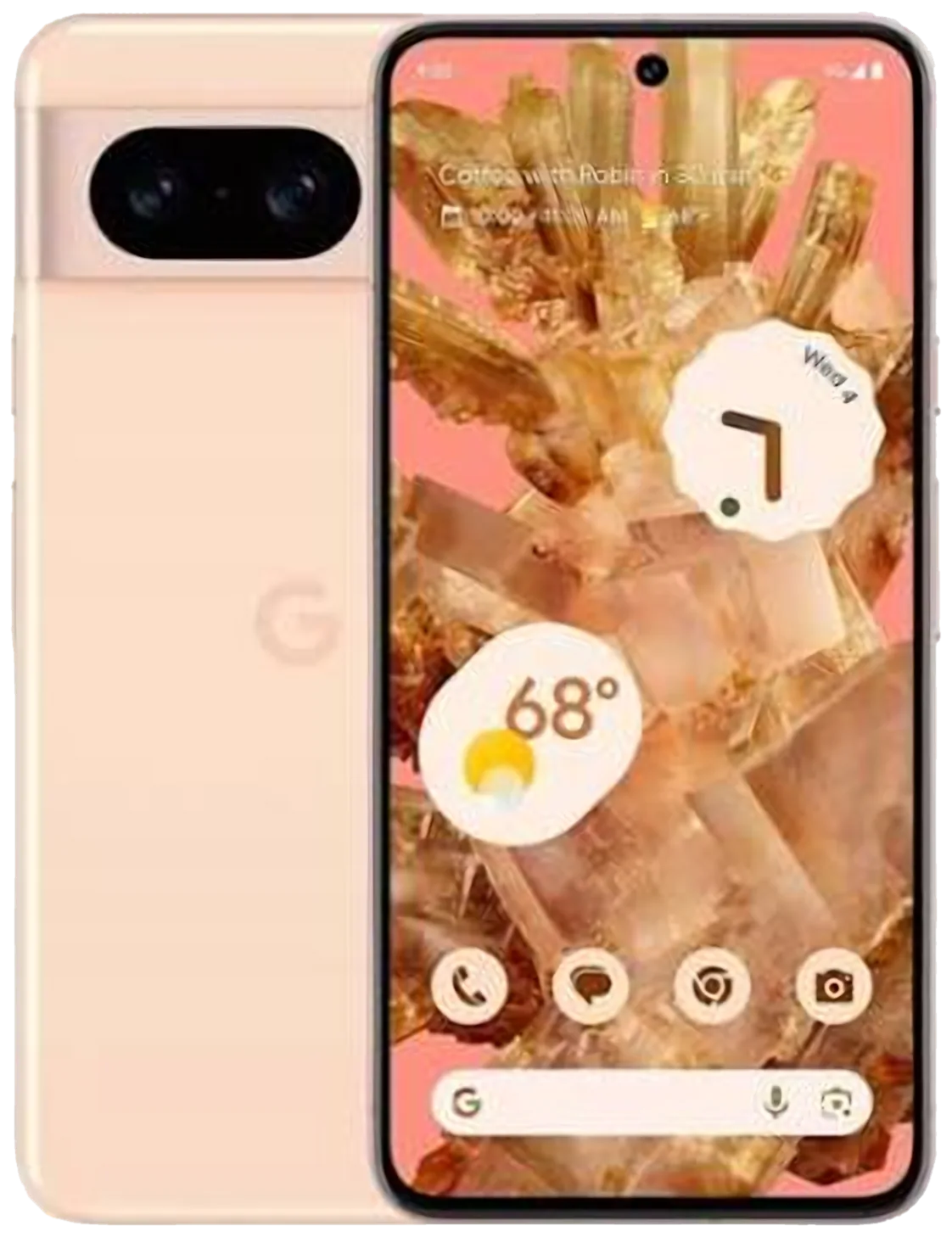 Refurbished Google Pixel 8 in rose